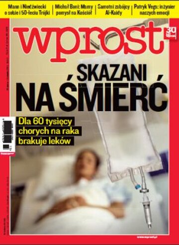 Okładka tygodnika Wprost nr 13/2012 (1519)