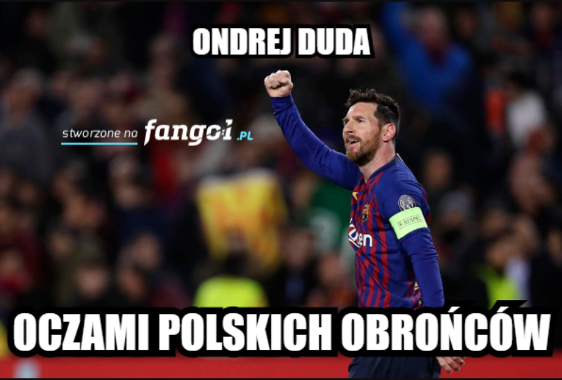 Mem po meczu Polaków ze Słowakami 