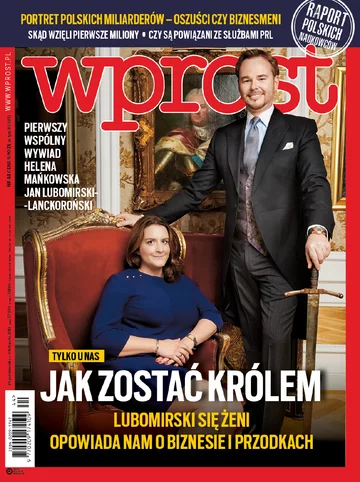 Okładka tygodnika Wprost nr 44/2018 (1859)