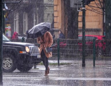 Miniatura: W sobotę Polskę nawiedzą ulewne deszcze....