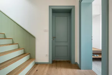 Mieszkanie w kamienicy na przedmieściach Pragi, projekt No Architects Linka, No Architects