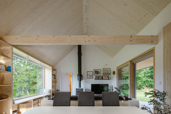 Miniatura: Nowoczesna stodoła, projekt studio KLAR