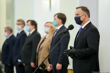 Uroczystość w Pałacu Prezydenckim 