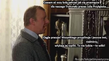 Prezes TK z tytułem „Człowieka Wolności” tygodnika „Sieci” - mem 