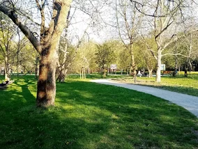 Miniatura: Ten warszawski park dla wielu jest...