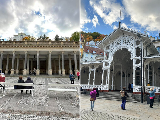 Kolumnady w Karlowych Warach