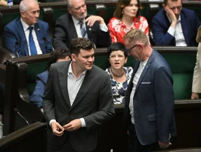Miniatura: Awantura w Sejmie. Gomoła ruszył z...