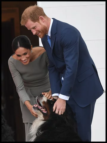 Meghan Markle i książę Harry podczas wizyty w Irlandii 