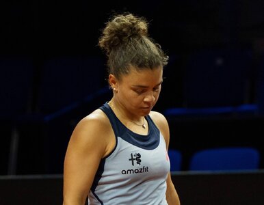 Miniatura: Tenisistka nie mogła powstrzymać łez na...