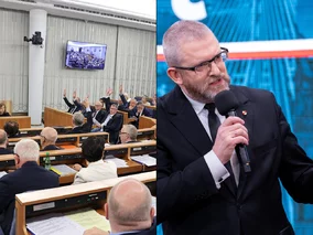 Miniatura: Senat potępił Brauna. Nikt się nie wyłamał