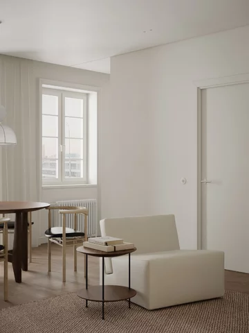 Minimalistyczne mieszkanie w Kijowie, projekt Hi atelier Hi atelier, Ihor Havrylenko, Ukraina