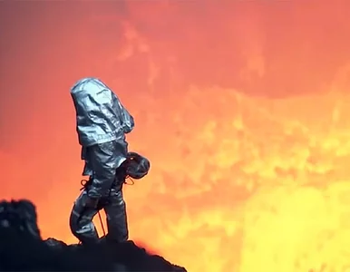 Miniatura: Wszedłem do wulkanu. Zobacz nagranie