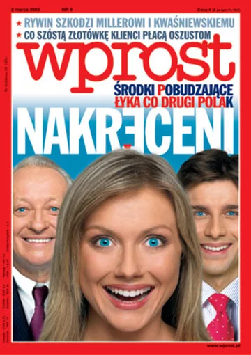 Okładka tygodnika Wprost nr 9/2003 (1057)