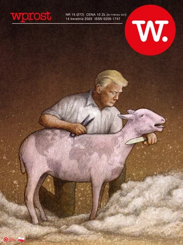 Okładka tygodnika Wprost nr 15/2025 (2188)