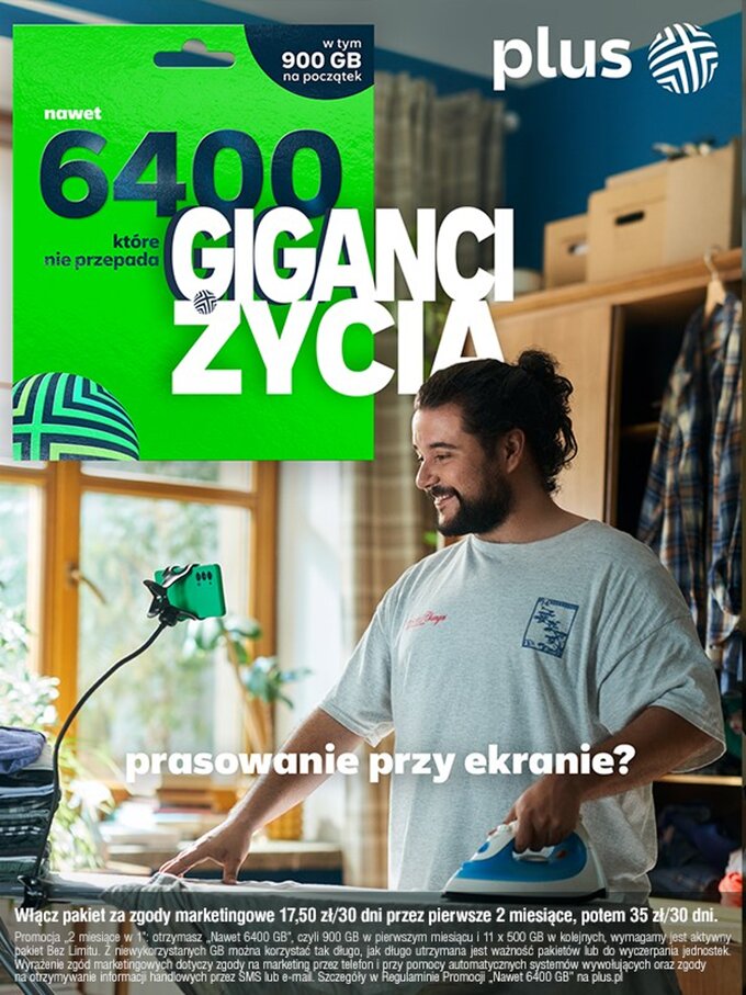 Giganci Życia- nowy format komunikacyjny Plusa na Kartę