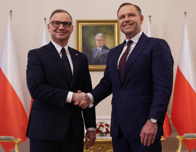 Miniatura: Ukłon Nawrockiego wobec Dudy. Padła ważna...