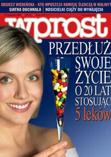 Okładka tygodnika Wprost nr 47/2004 (1147)