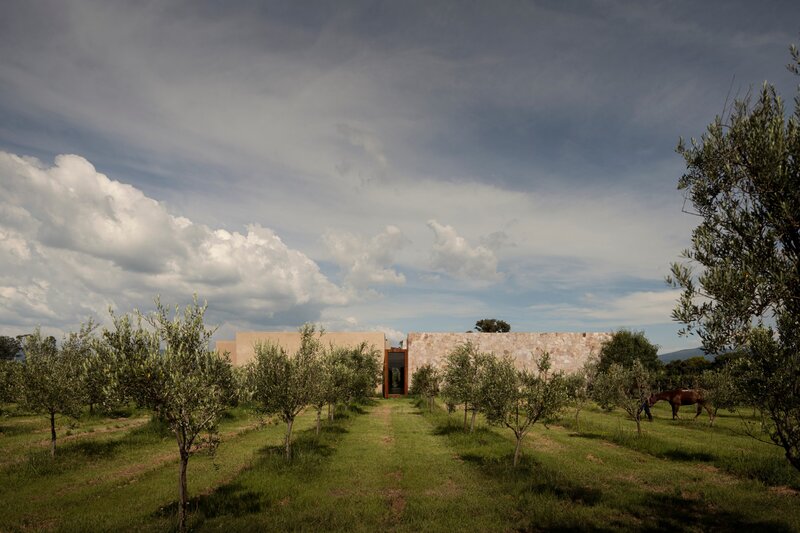 Dom w meksykańskiej winnicy, projekt Jorge Garibay Arquitectos