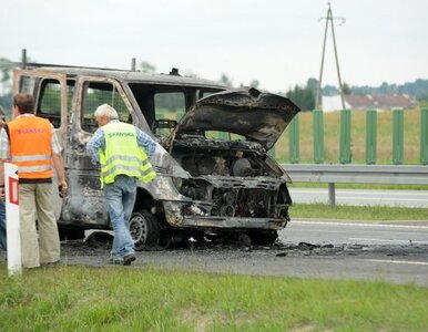 Miniatura: Na A1 płonęły samochody. Autostrada w...