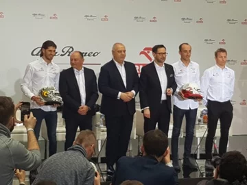 Konferencja Alfa Romeo Racing Orlen 