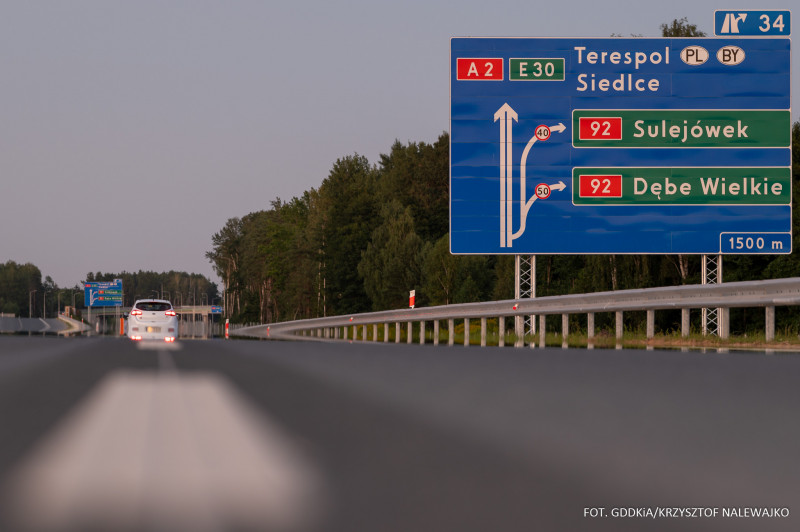 Autostrada A2, nowy odcinek 