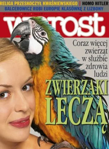 Okładka tygodnika Wprost nr 39/2004 (1139)