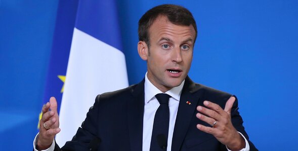 Miniatura: Emmanuel Macron