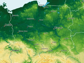 Miniatura: Szybka kartkówka z geografii Polski. Mniej...