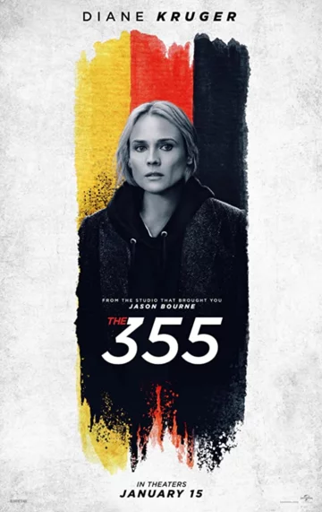 Plakat filmu „The 355” (2021) 