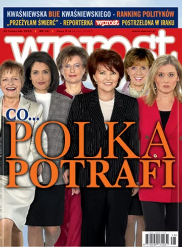 Okładka tygodnika Wprost nr 48/2003 (1096)