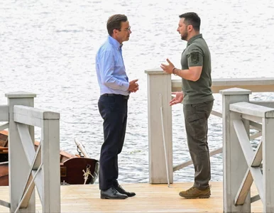 Miniatura: Zełenski odwiedził Szwecję po raz pierwszy...