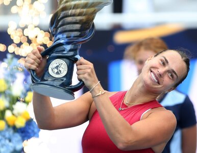 Miniatura: Aryna Sabalenka wymownie o Idze Świątek....