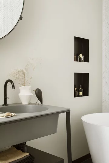 Ciepłe wnętrze zaprojektowane przez Poco Design 