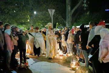 Wielkanoc w szczecińskiej cerkwi prawosławnej. 