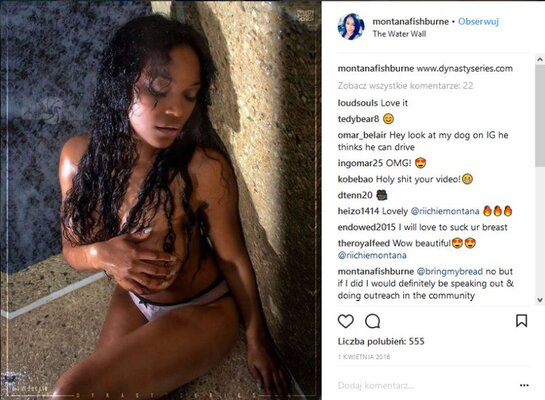 Miniatura: Montana Fishburne. Kłopotliwa córka...