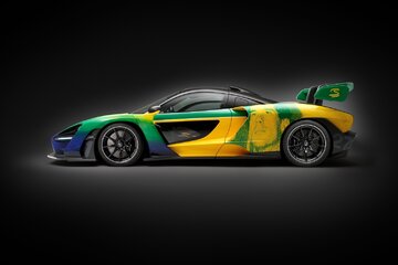 McLaren w&nbsp;hołdzie Sennie