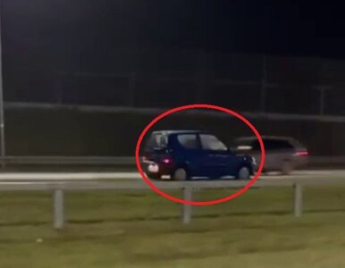 Miniatura: Jechała „pod prąd” ekspresówką. Wracała od...