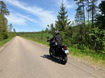 Weekend na motocyklu (Mazury) 