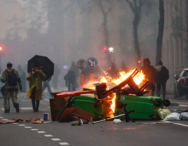 Miniatura: Protest przerodził się w brutalne starcia....