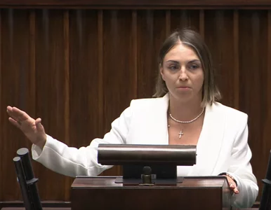 Miniatura: Matecki z ripostą po słowach Gajewskiej....