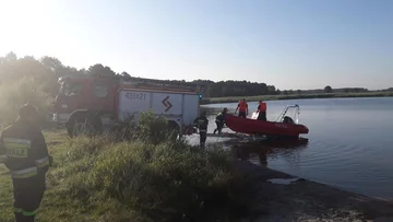 Akcja poszukiwawcza nad jeziorem Toczyłowo 