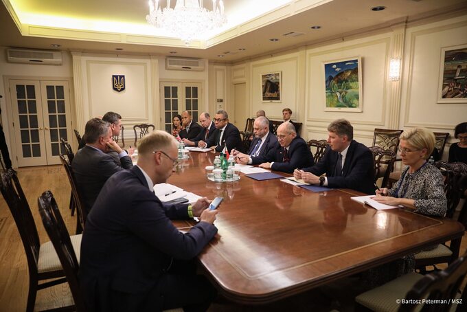 Spotkanie Ministrów Spraw Zagranicznych Ukrainy, Polski, Wielkiej Brytanii