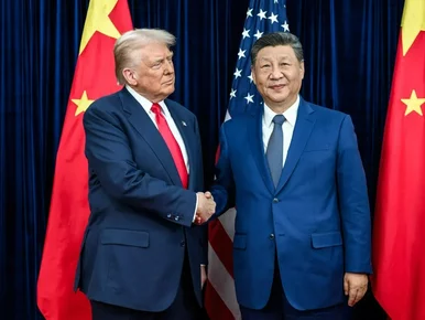 Miniatura: Jinping z Trumpem dzielą się wpływami. „Na...