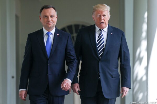 Miniatura: Prezydent Polski w Białym Domu