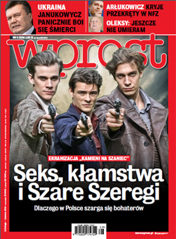 Okładka tygodnika Wprost nr 9/2014 (1617)