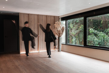 Studio Tai Chi dla młodzieży, projekt Adrian Chan Design & Research Office