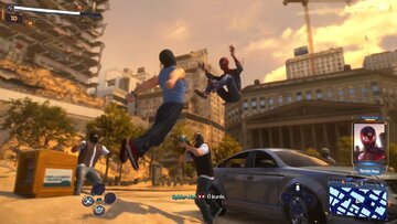 Marvel&rsquo;s Spider-Man 2, zrzut ekranu z&nbsp;PlayStation 5