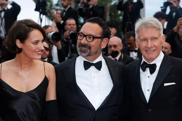 Phoebe Waller-Bridge, Director James Mangold i Harrison Ford 