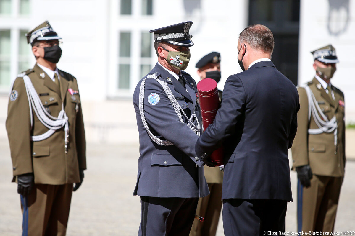 Wręczenie nominacji generalskich 