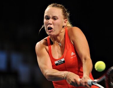 Miniatura: Wozniacki pokonała Radwańską. Polka...